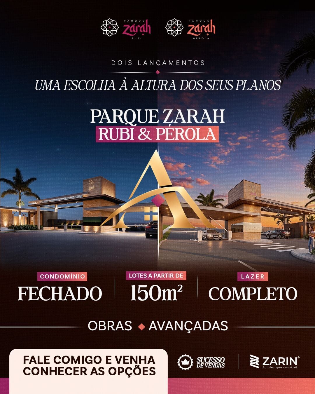 Terreno à venda Parque Zarah Perola - Andreia Araujo corretora
