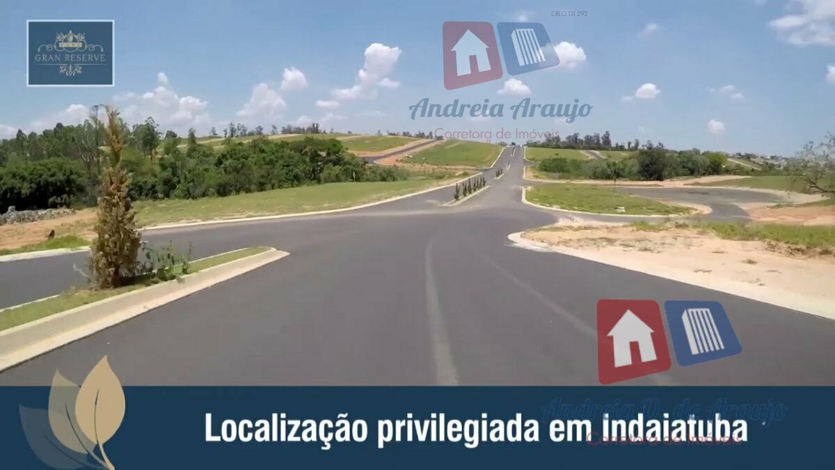 Terreno à venda Condomínio Gran Reserve Indaiatuba/ SP - Compre Imovel Agora