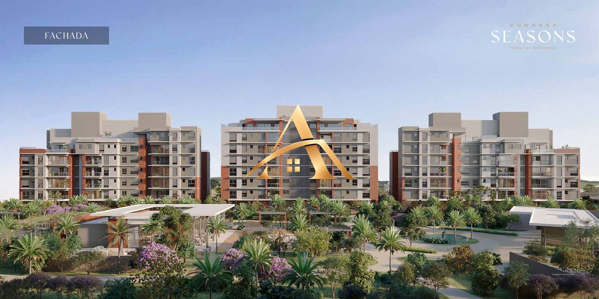 Apartamento à venda Seasons - Andreia Araujo corretora