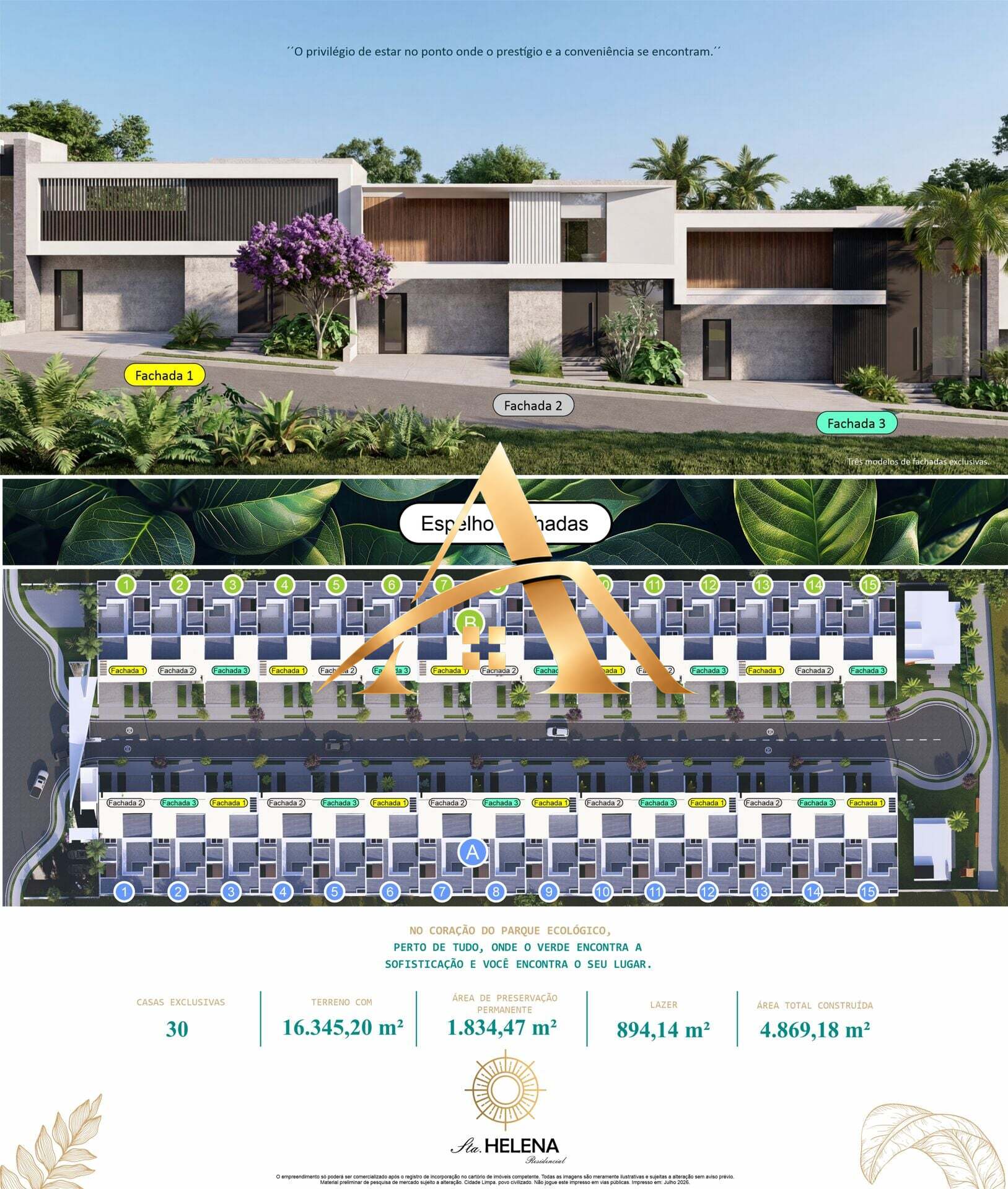 Lançamento à venda Residencial Santa Helena em Indaiatuba/ SP - Andreia Araujo corretora